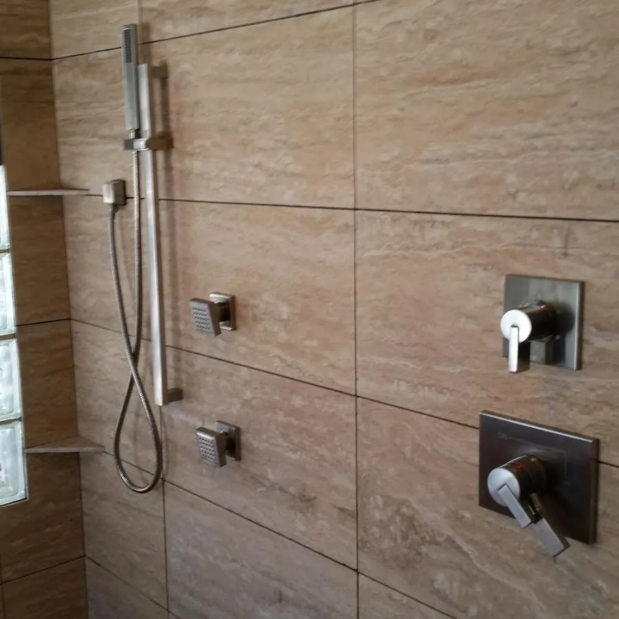 Shower fixture installation for Water Heater Installation in Sutton